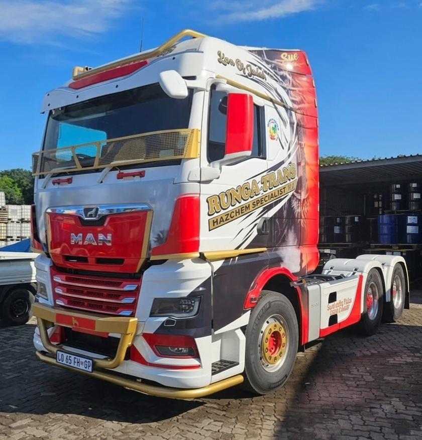 Hazmat Superlink Flatbed Truck